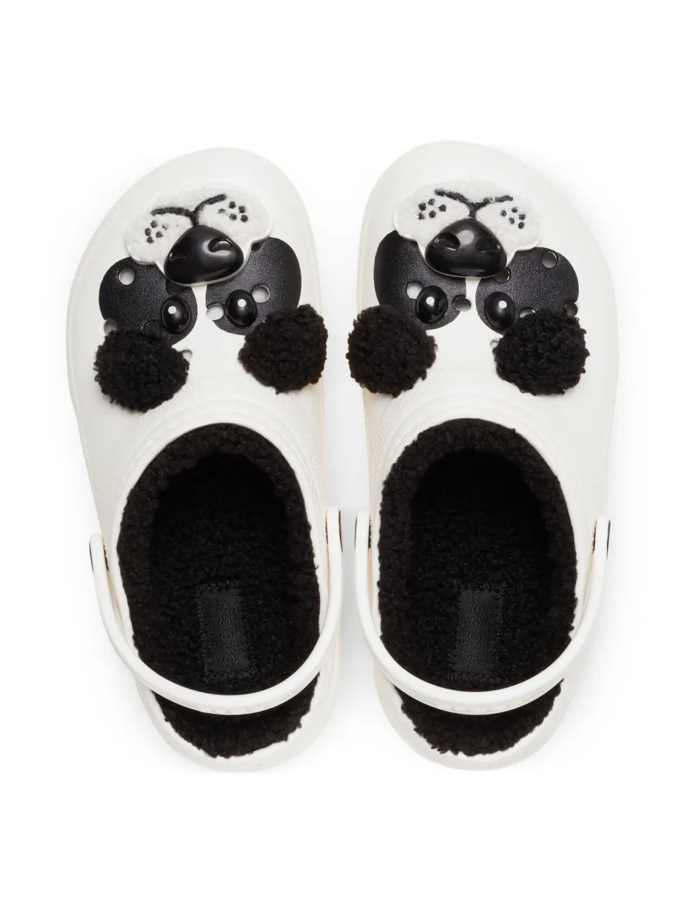 Клоги I AM Panda Crocs Kids, белый — фото 2