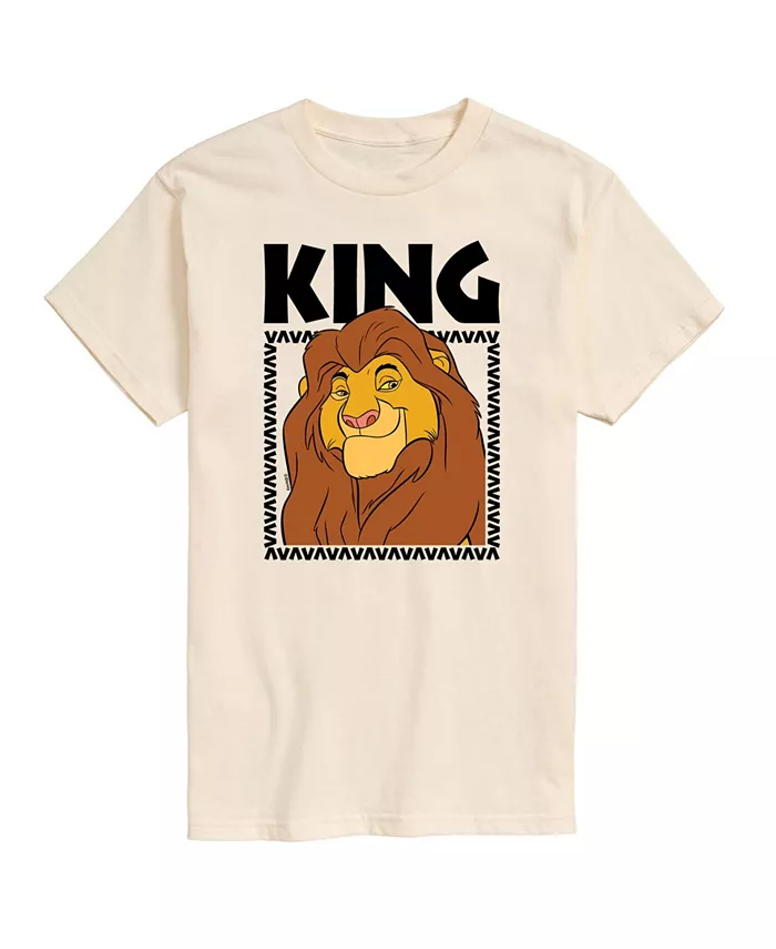

Футболка мужская с коротким рукавом Hybrid Apparel King Mufasa AIRWAVES, серебряный