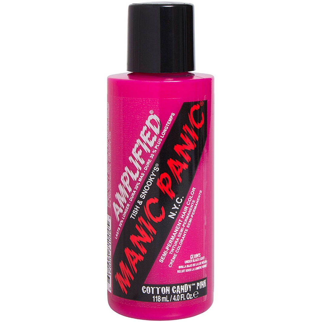 

Краска для волос amplified cotton candy pink Manic Panic, объем 118 мл