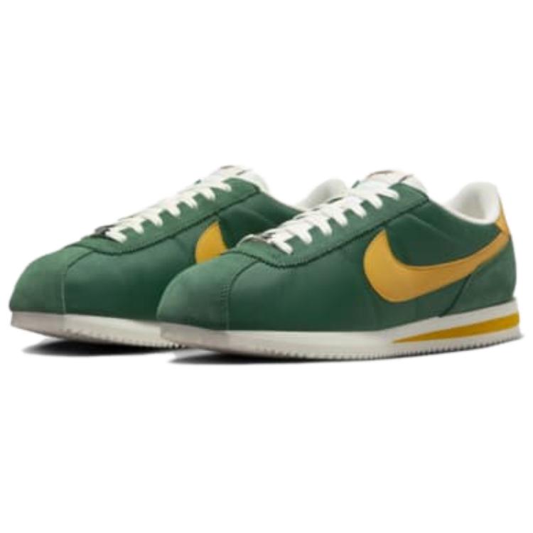 Nike Кроссовки Cortez Gorge в цвете зеленый жёлтый охра, цвет Green Yellow — фото 2