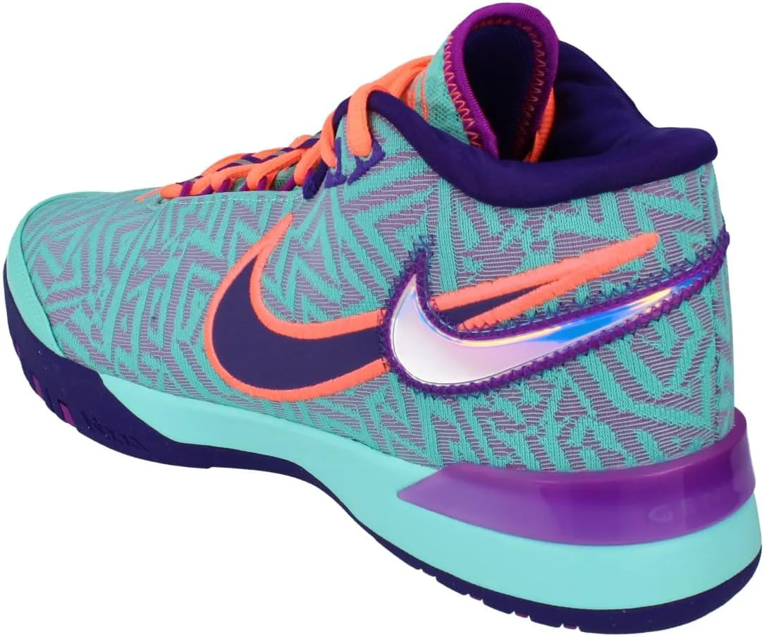 Мужские баскетбольные кроссовки Nike Lebron NXXT Gen AMPD, ярко-фиолетовый — фото 2