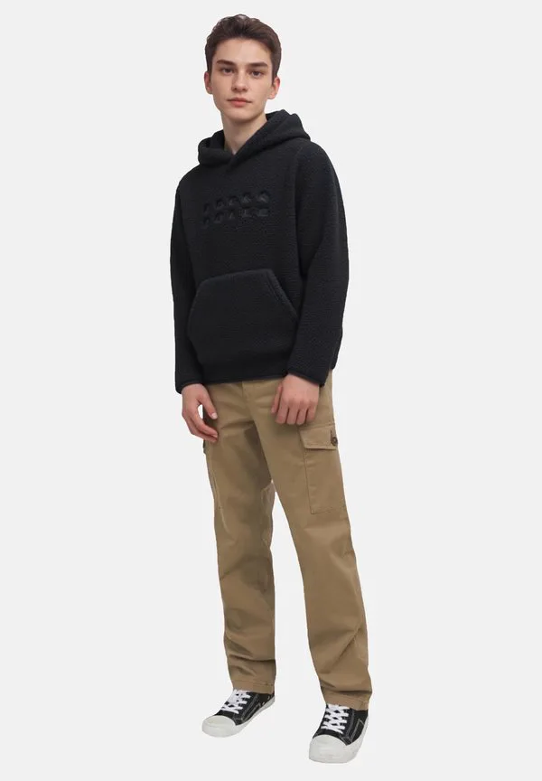 Флисовый джемпер Jack & Jones, Schwarz