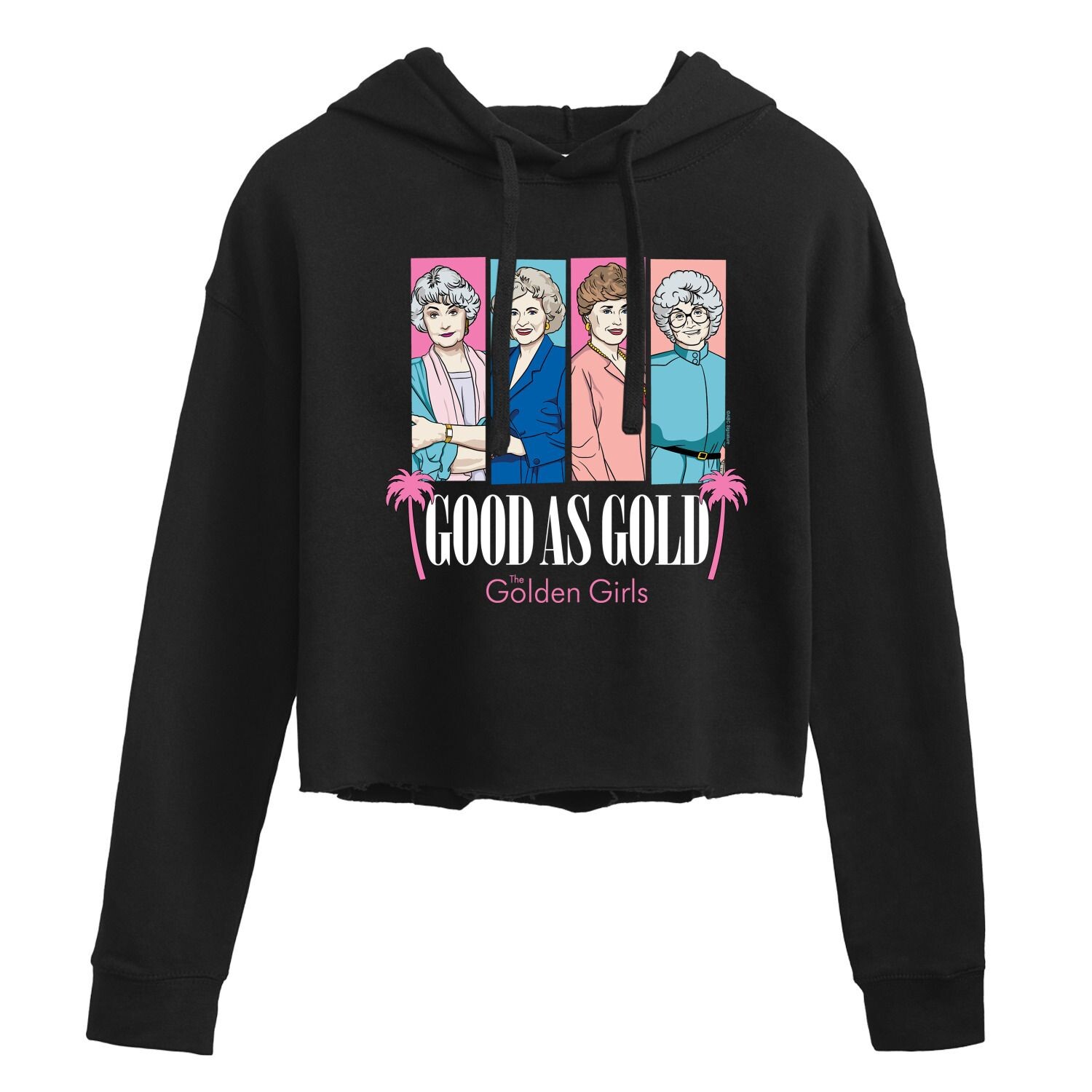 

Худи с рисунком Golden Girls "Good As Gold" Licensed Character, черный
