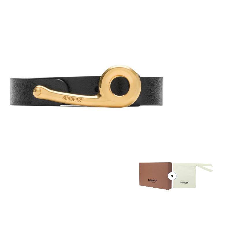 

Burberry Ремень женский из телячьей кожи черный 2 см