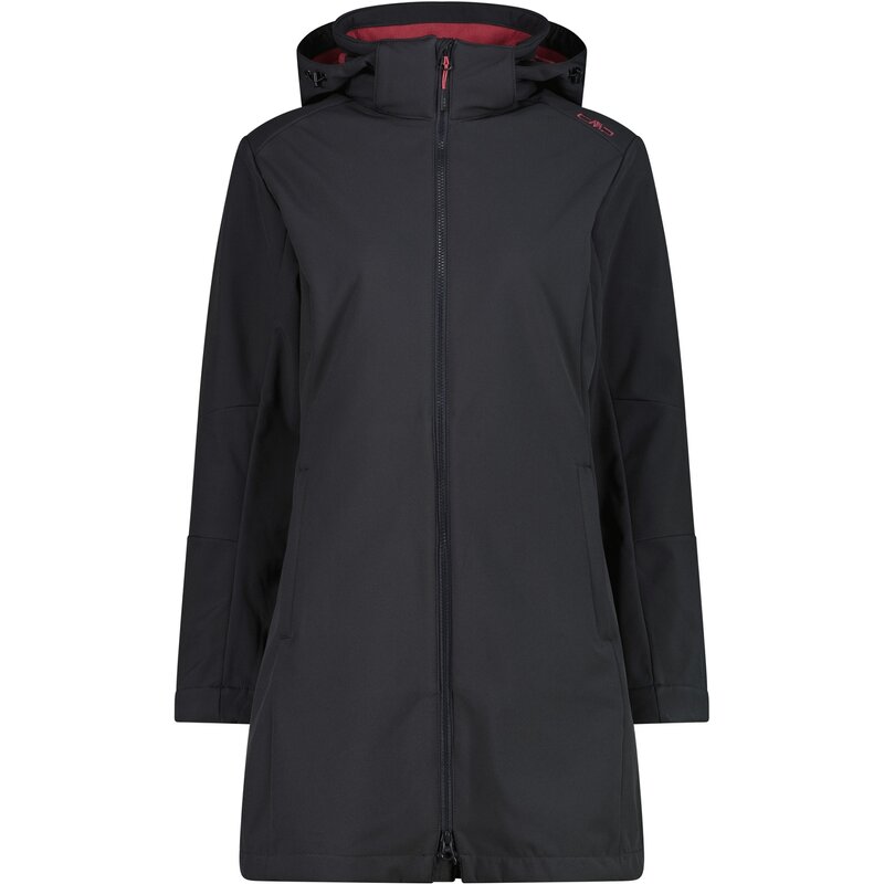 

Функциональная куртка с капюшоном, софтшелловое пальто Cmp, серый