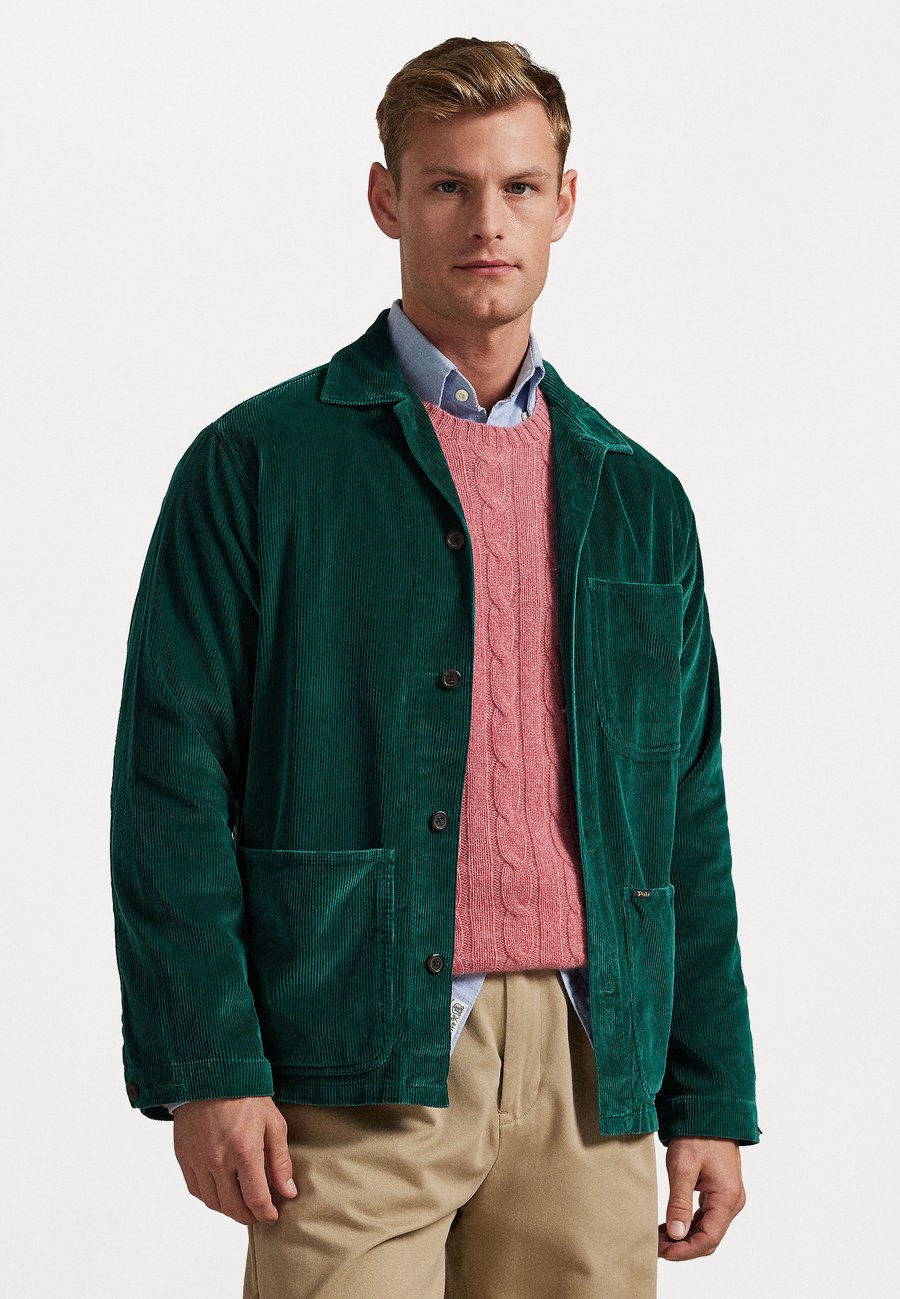 

Куртка Polo Ralph Lauren CORDUROY UTILITY OVERSHIRT, Frond Green/Green