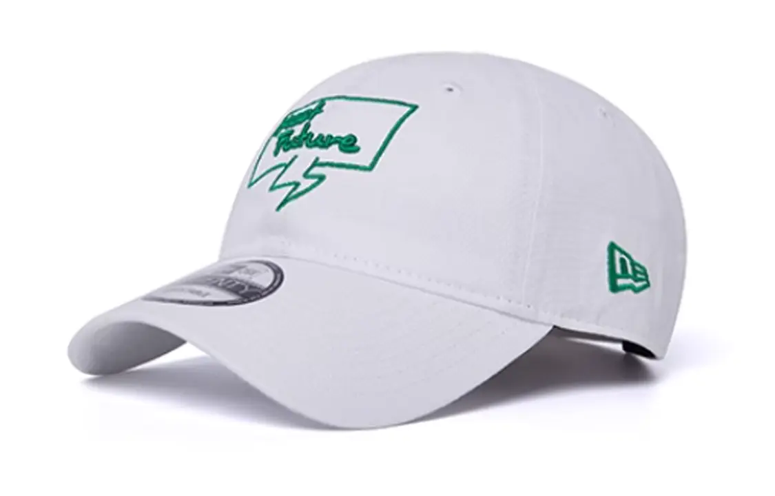 

New Era Хлопковая бейсболка унисекс белая, White