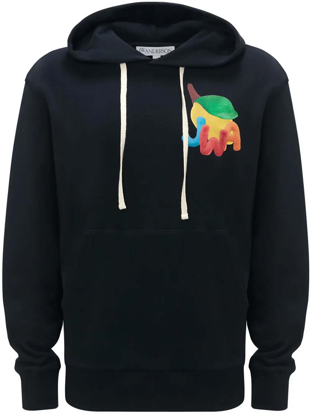 

Худи с принтом JWA Lemon JW ANDERSON, синий