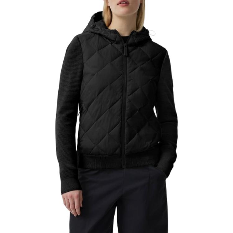 

HyBridge Пуховик Зимняя Женская Черная Canada Goose