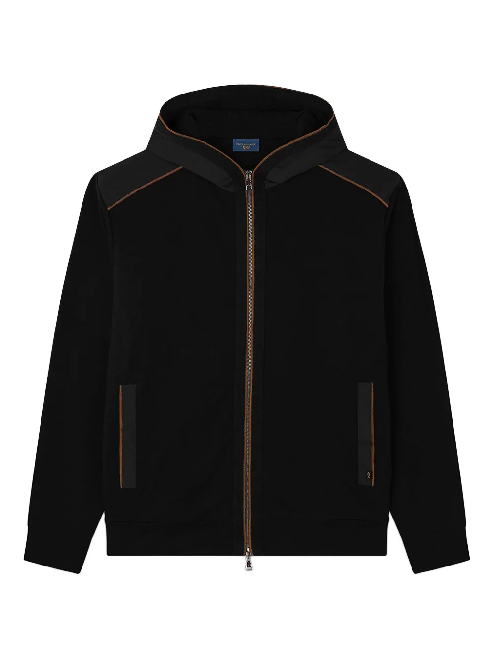 

Худи на молнии Paul & Shark, черный