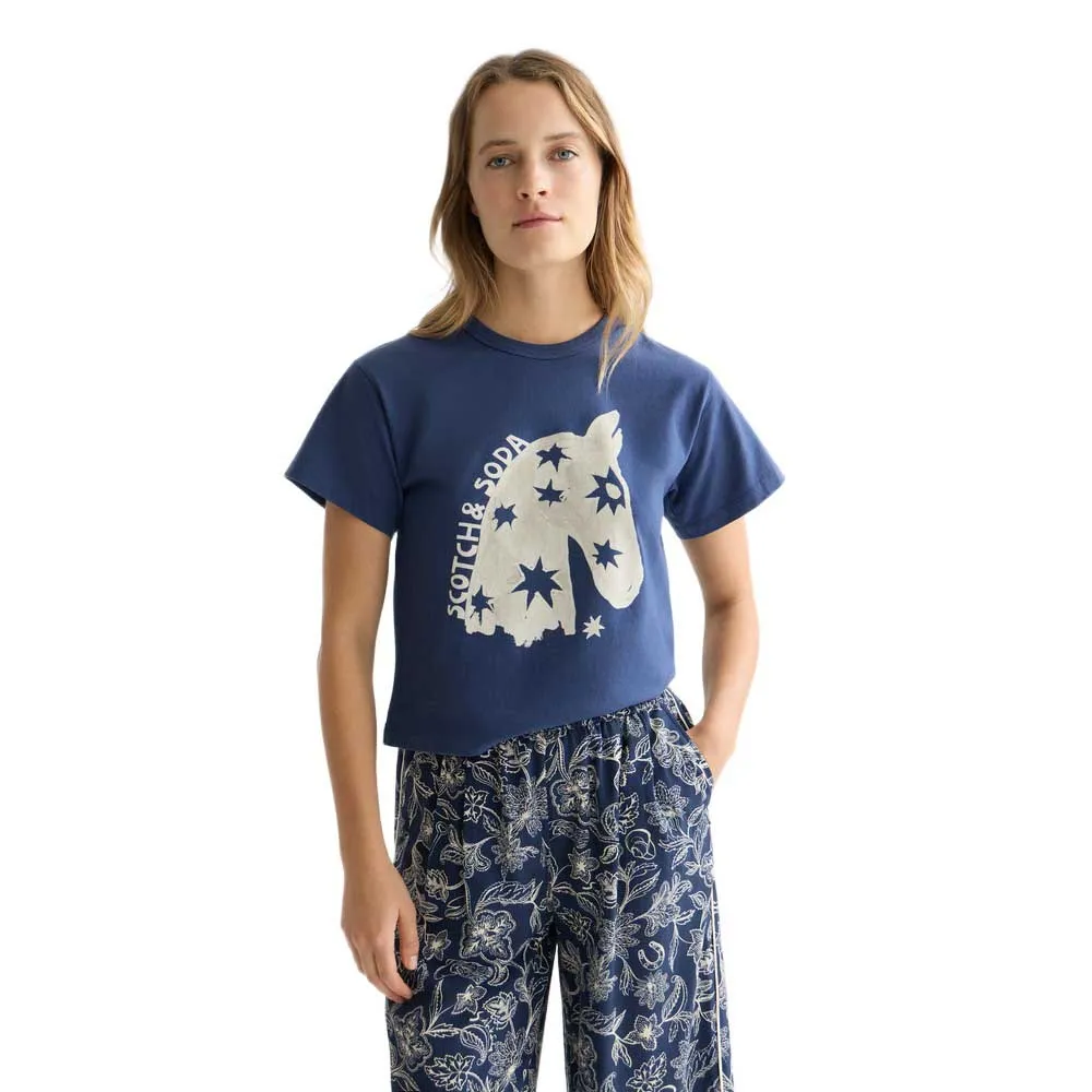 

Футболка с коротким рукавом Scotch & Soda U9A01292T, синий