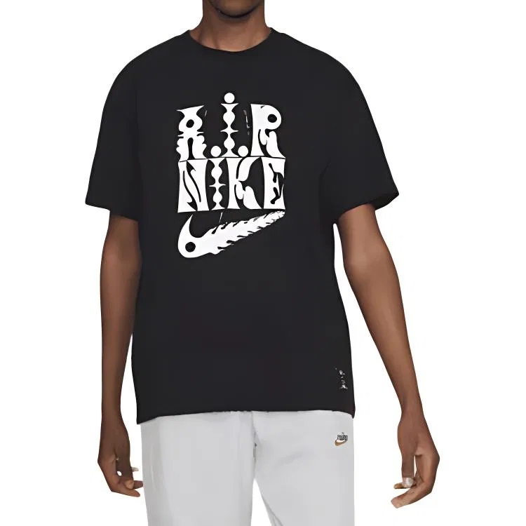 Футболка мужская black crew neck Nike