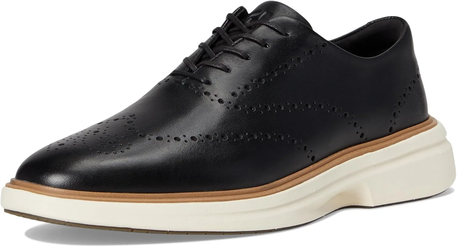 Мужские туфли Cole Haan Original Grand Cityspectre Wingtip Oxford, Black Natural — фото 2