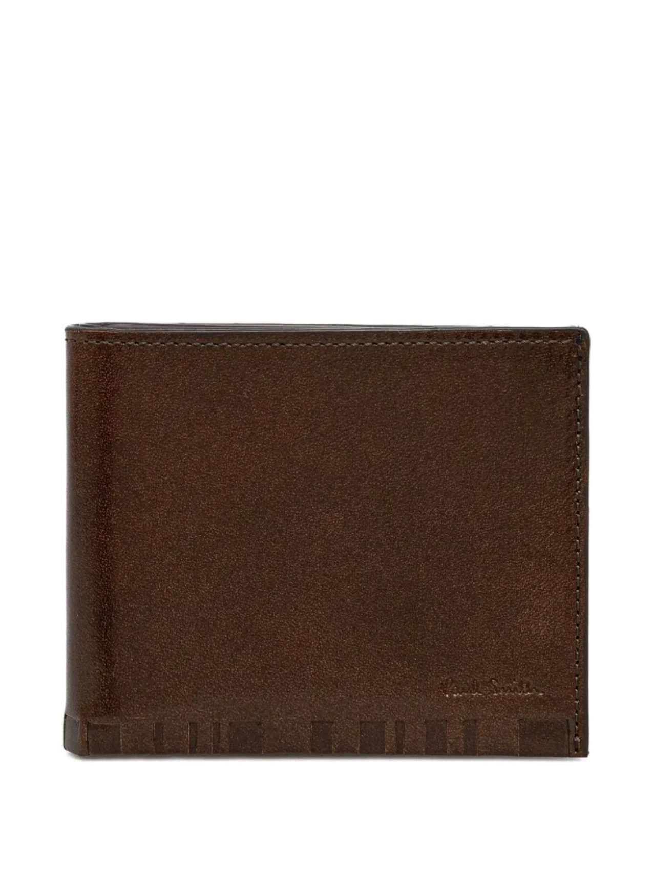 

Кожаный складной кошелек Paul Smith, коричневый