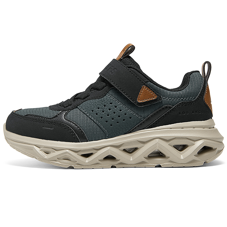 

Skechers Kids Кроссовки для бега для мальчиков, износостойкие, противоскользящие, низкие, черные, серые, подростковые