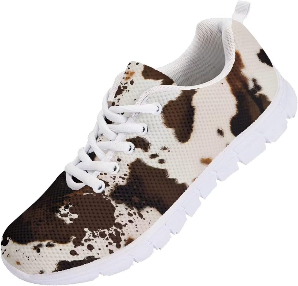 

Мужские кроссовки Funnydude Funny Print для бега, осенние удобные теннисные туфли, легкие кроссовки, Cow