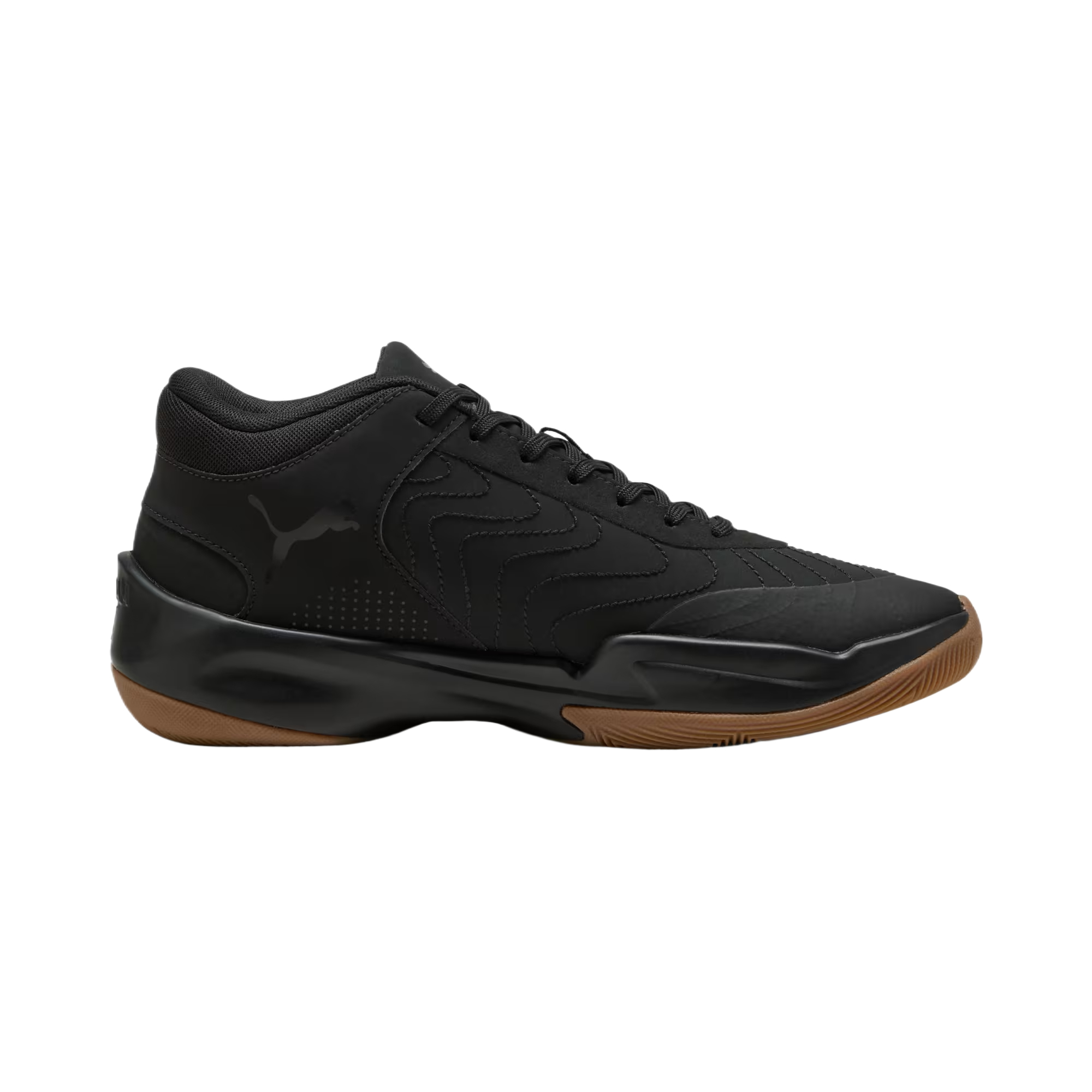Кроссовки для баскетбола Court Pro Unisex PUMA, черный — фото 3
