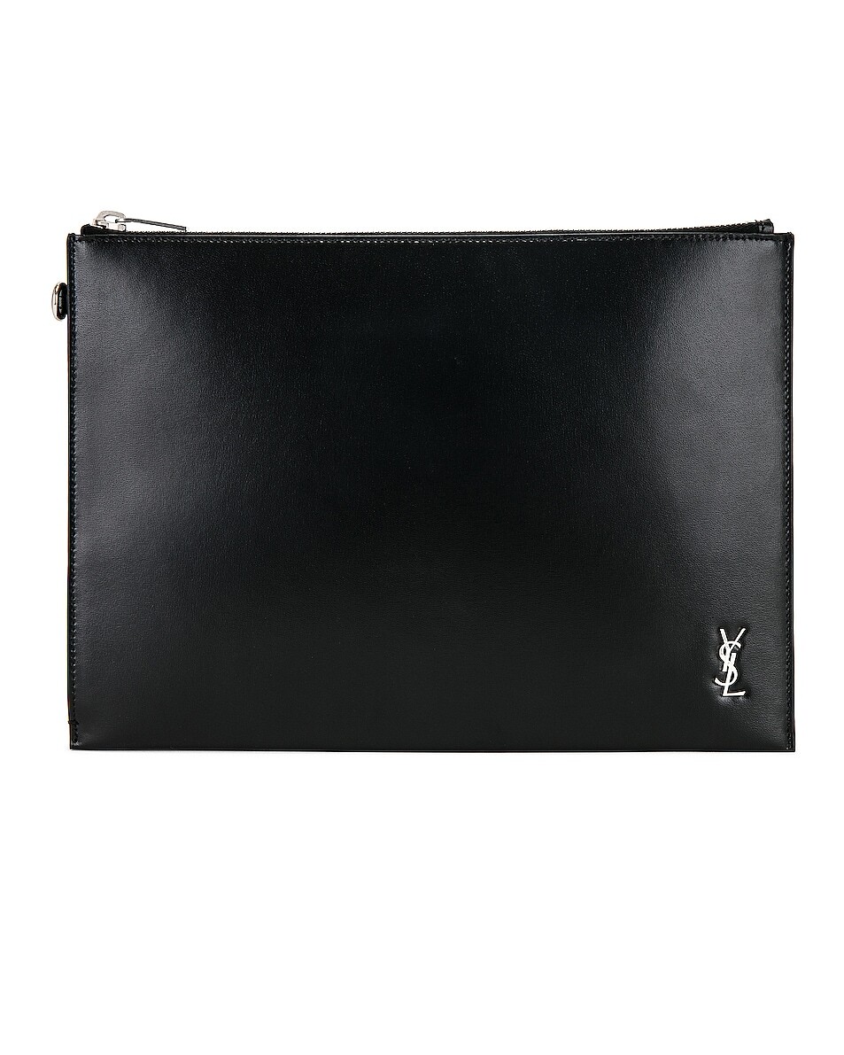 

Сумка Zipped Tablet Holder Saint Laurent, цвет Noir