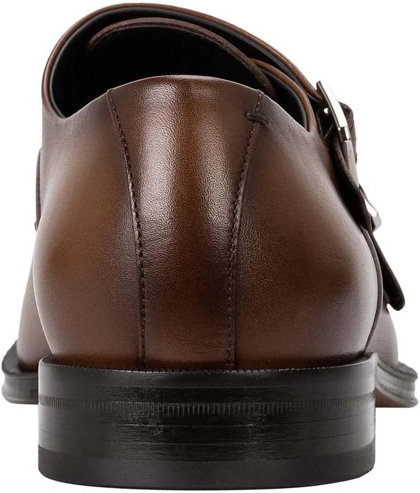 Мужские монашеские туфли BOSS Derrek Buly Monk, Medium Brown — фото 4