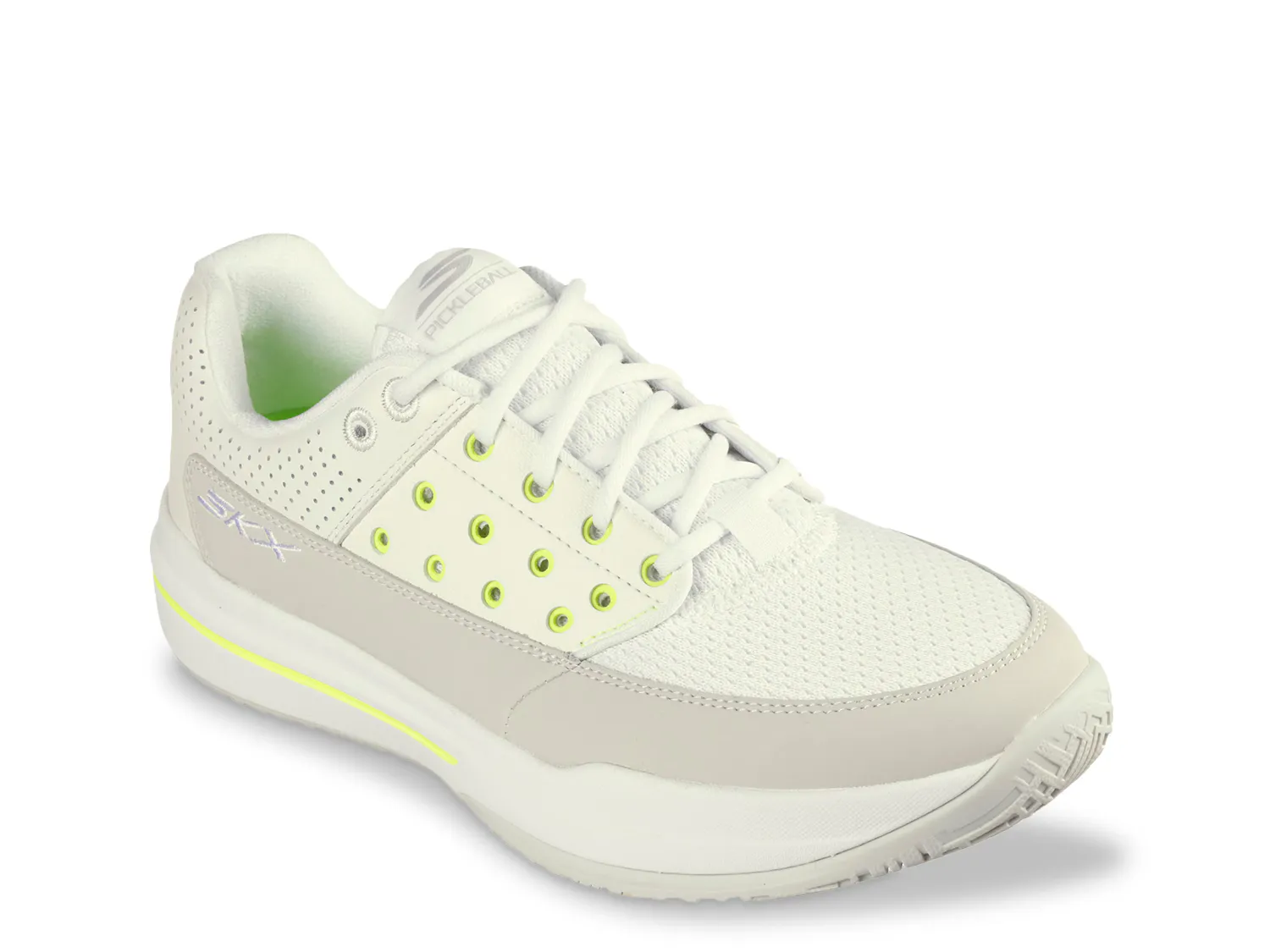 

Кроссовки Viper Court Luxe Pickleball Sneaker Skechers, белый/зеленый