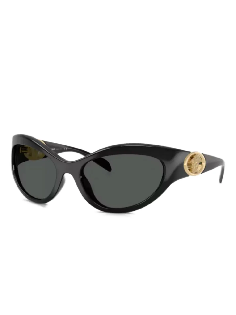 

4485 Солнцезащитные очки с изображением Медузы Versace Eyewear, черный