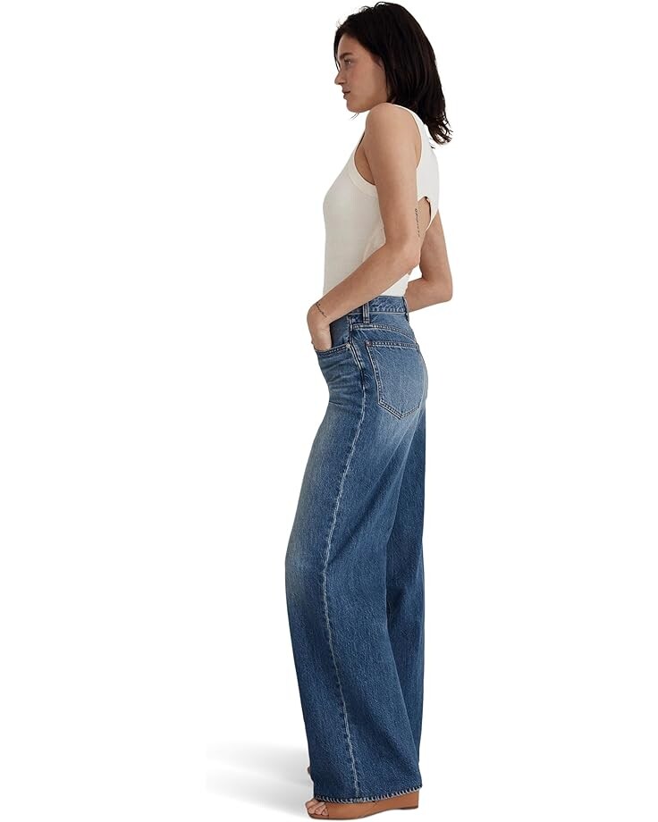 

Джинсы Madewell Superwide-Leg Jeans in Fannin Wash, цвет Fannin Wash