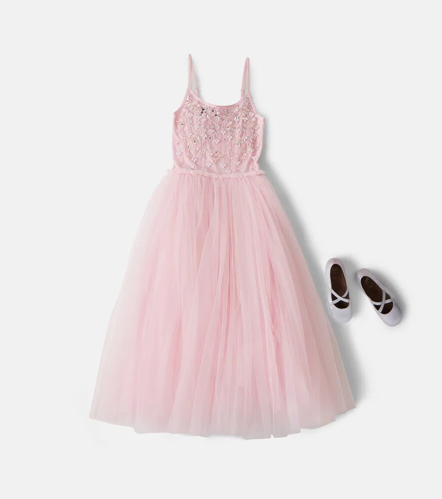 Платье из тюля с блестящей отделкой от Shimmering Shore Tutu Du Monde, розовый — фото 2