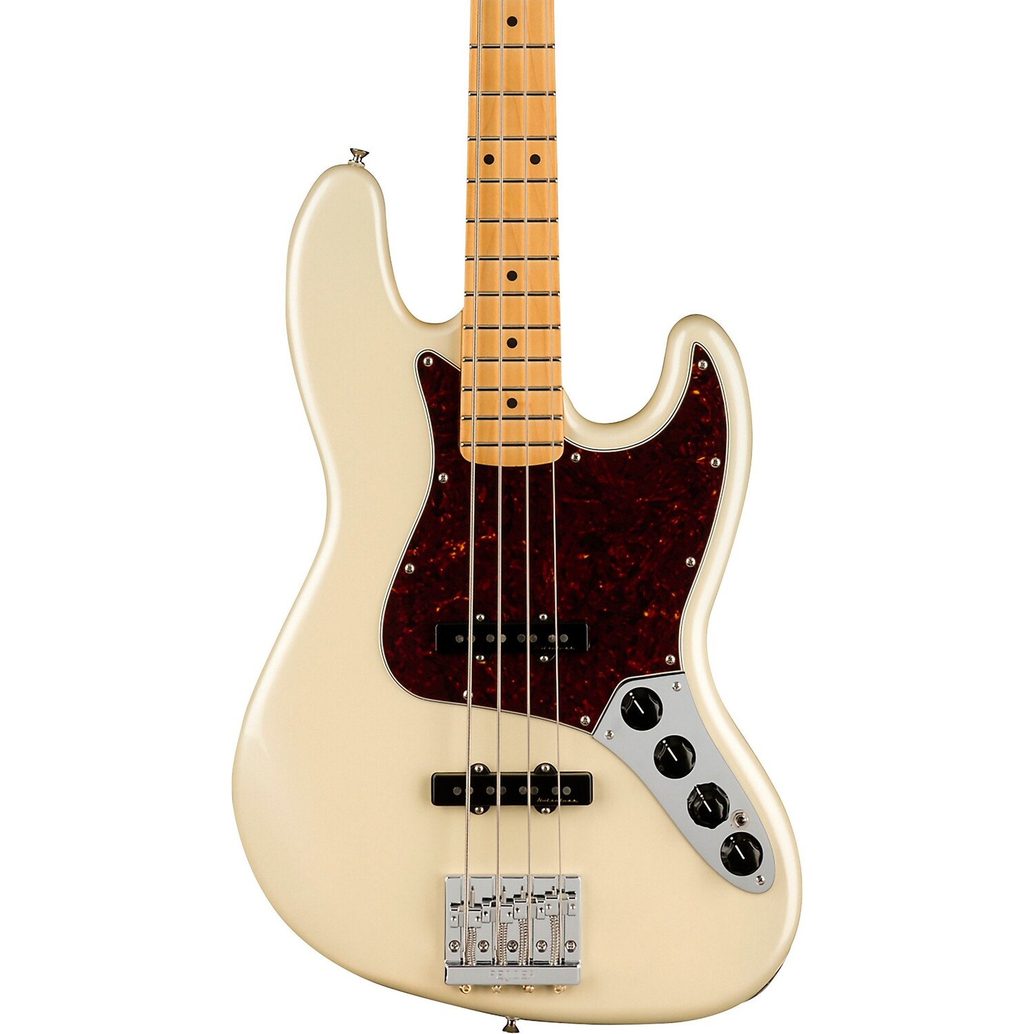 

Fender Player Plus Active Jazz Bass Кленовая накладка на гриф Olympic Pearl