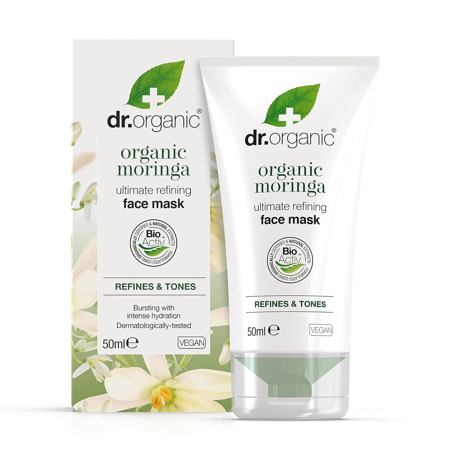 Маска для лица Dr. Organic — Ультраувлажняющая с морингой