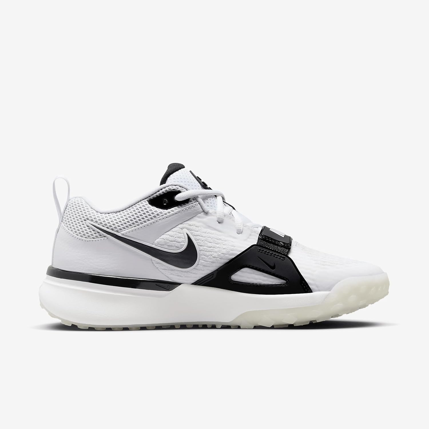 Мужские кроссовки Nike Air Zoom DiamOnd Elite Turf, белый/черный — фото 3
