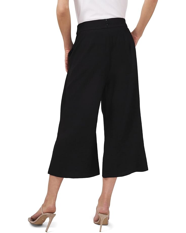 

Брюки CeCe Wide Leg Belted Pants, цвет Rich Black