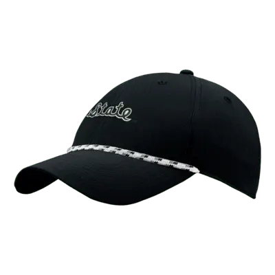 

Бейсболка Nike Michigan State Legacy91 College Rope Hat, черный