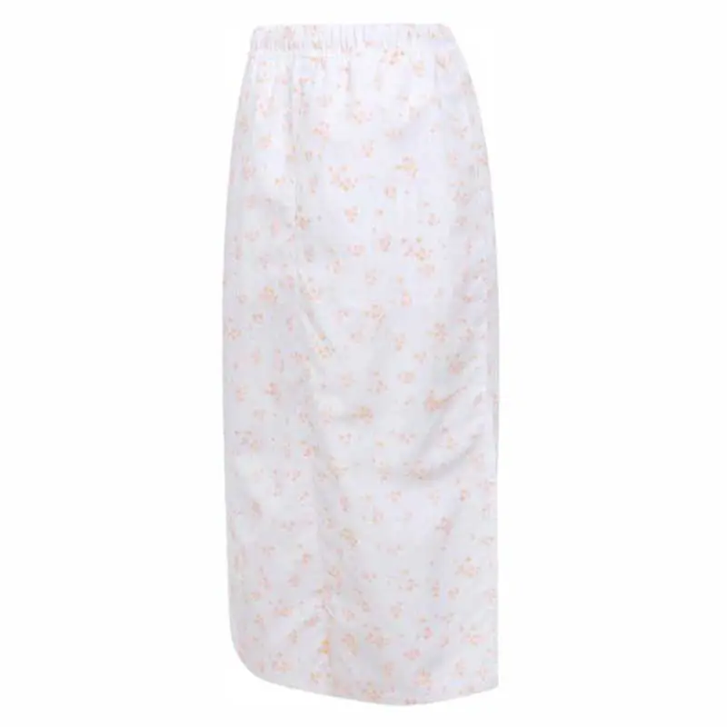 Nike SS25 Повседневная длинная юбка Women's White — фото 3