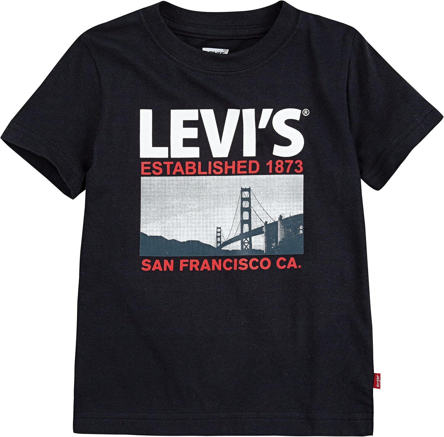 

Футболка Levi'S Short Sleeve Graphic Tee Shirt, черный