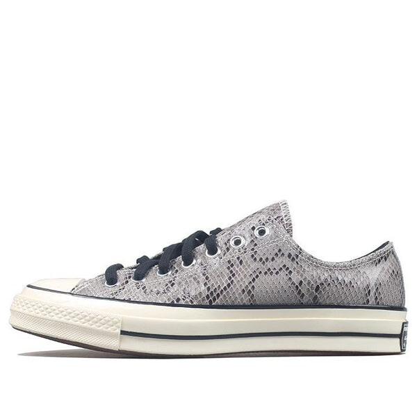 

Кроссовки chuck 70 low 'snakeskin' Converse, серый