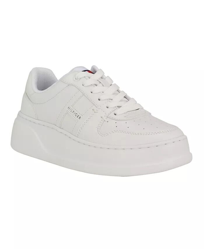

Женские модные кроссовки на шнуровке Giahn Tommy Hilfiger, белый