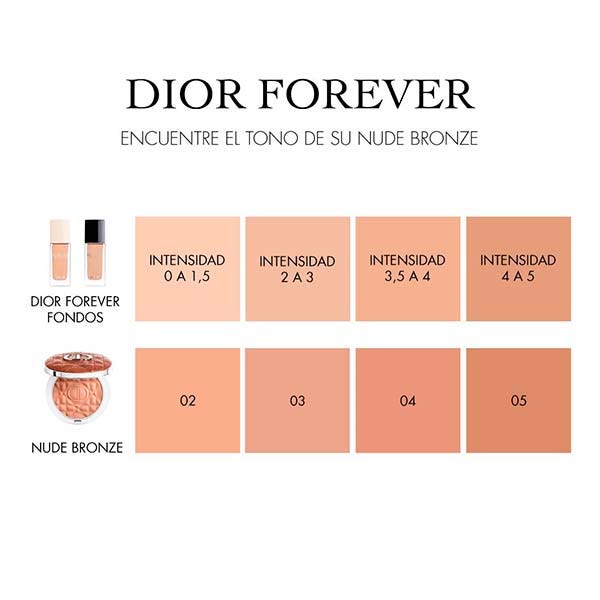 Бронзирующая пудра с естественным финишем DIOR Forever Nude Bronze Polvos, 04 Warm Matte — фото 4