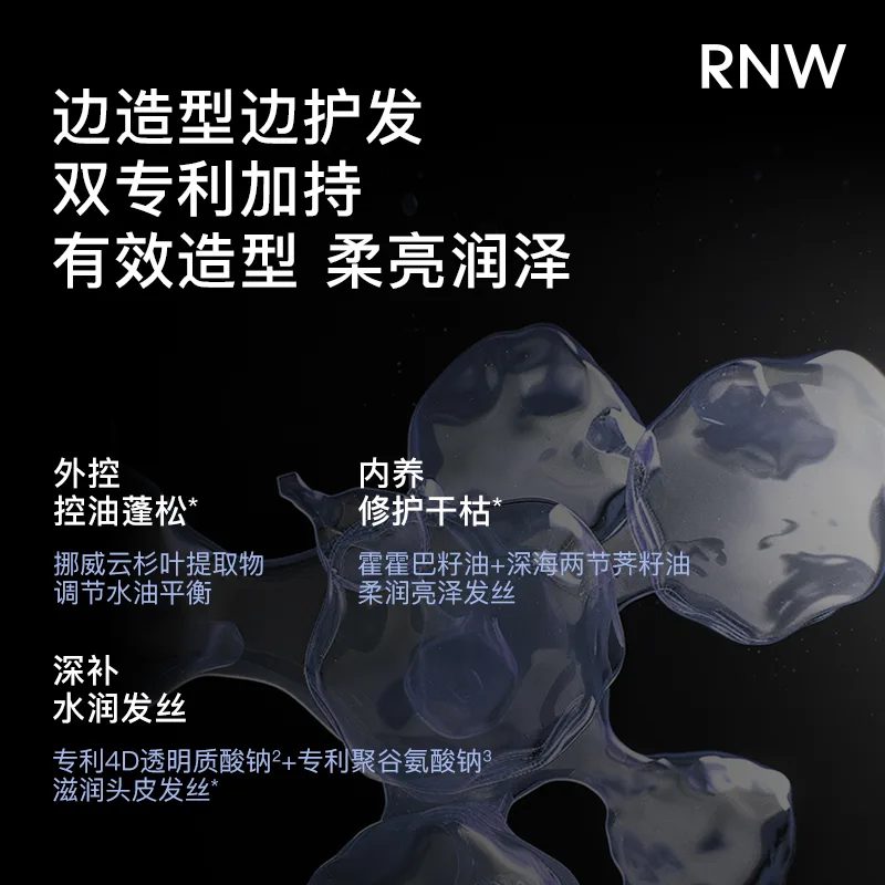 Мужской лак для волос / воск для волос RNW, [Styling Spray 200ml]Comes with A Perfume Sample — фото 4