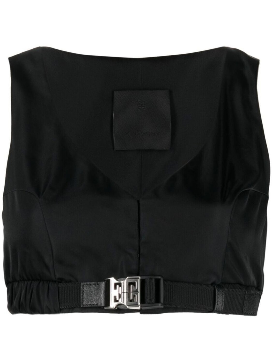 

Givenchy топ с пряжкой 4G, черный