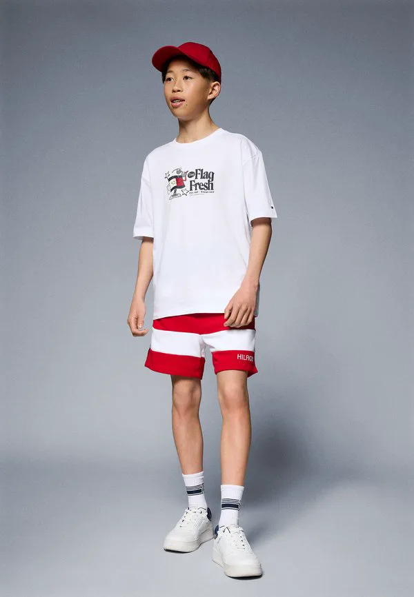 Футболка унисекс с принтом «флаг» Tommy Hilfiger, White — фото 2