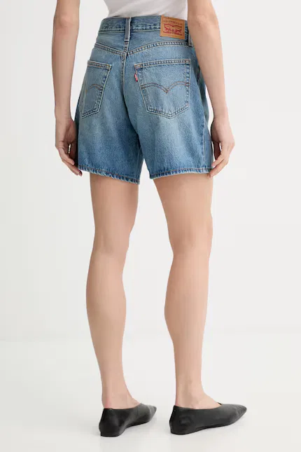 Шорты джинсовые 94 багги Short Levi's, синий — фото 3
