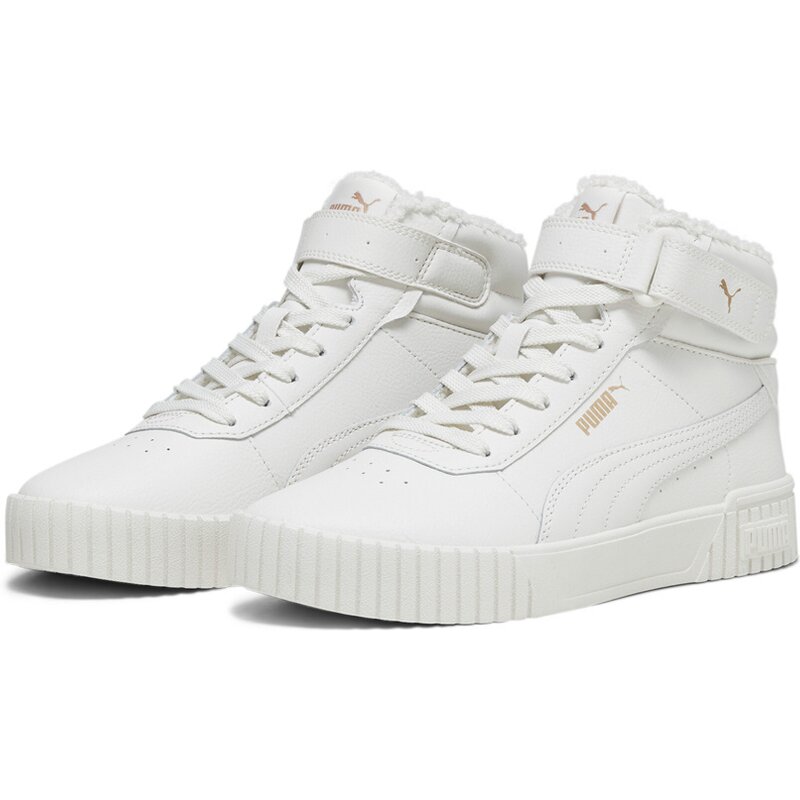 Кроссовки Carina 2.0 для отдыха средней высоты Puma, цвет vapor gray-vapor gray-puma gol — фото 3