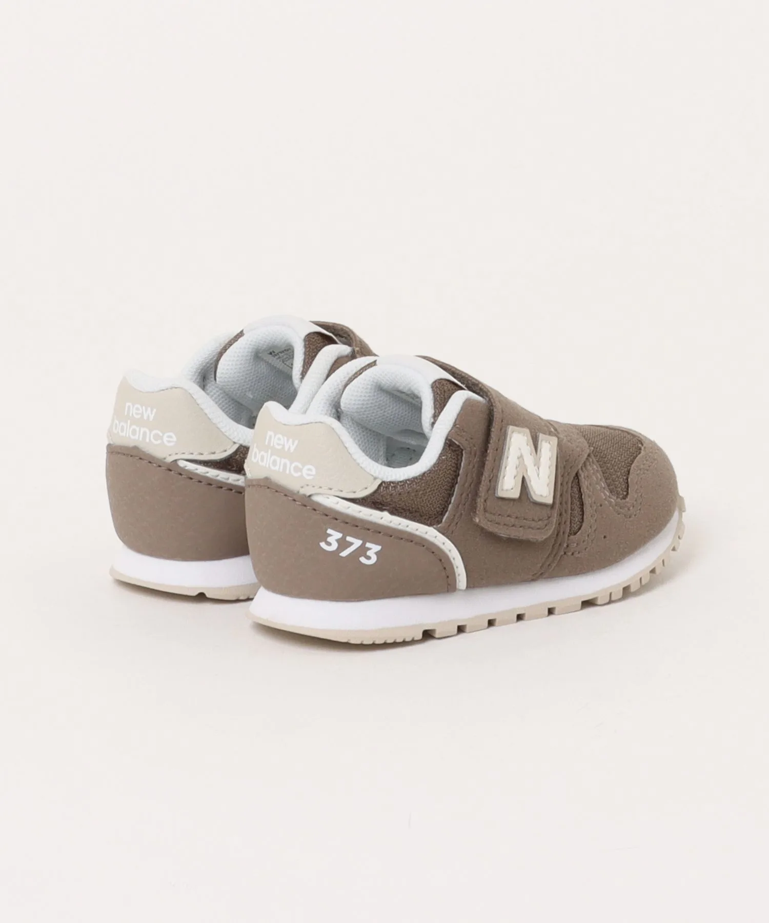 Детские кроссовки на липучках New Balance I373 розовые — фото 2