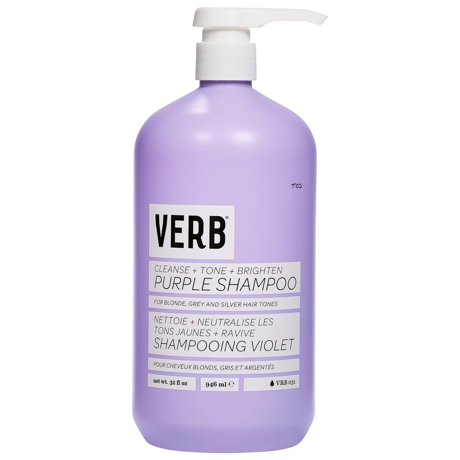 

Осветляющий фиолетовый шампунь для светлых волос Verb, 32 oz /946 mL