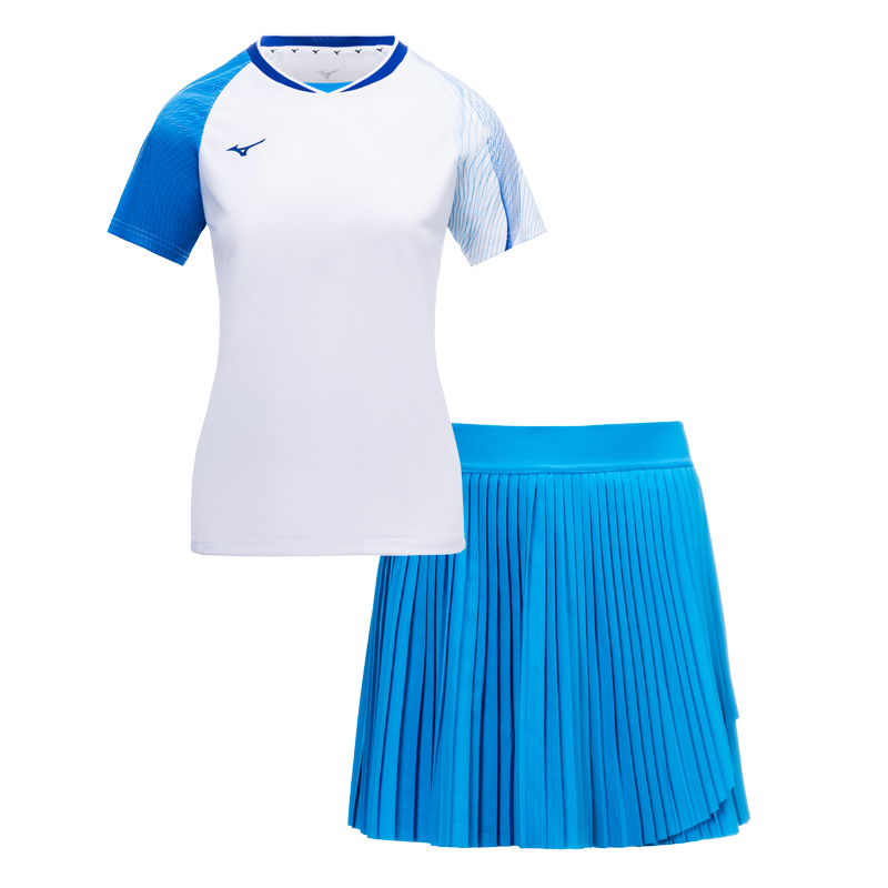

Mizuno Юбка-комплект женская сине-белая