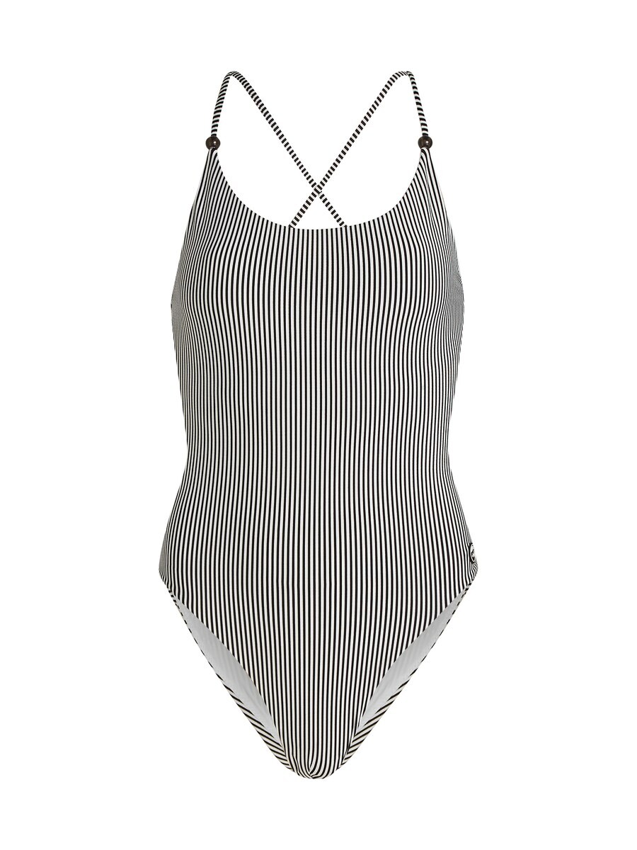 

Купальник бандо Karl Lagerfeld Bandeau Swimsuit IKON, серый