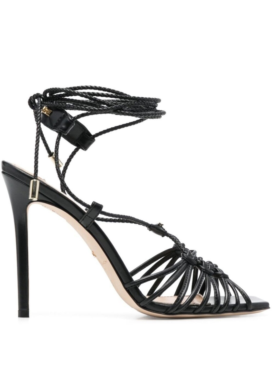 Elisabetta Franchi босоножки с ремешками, черный