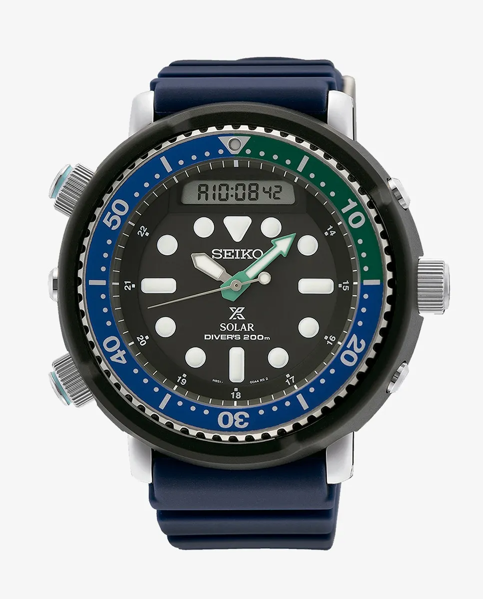 

Мужские часы Prospex SNJ039P1 с силиконовым и синим ремешком Seiko, синий