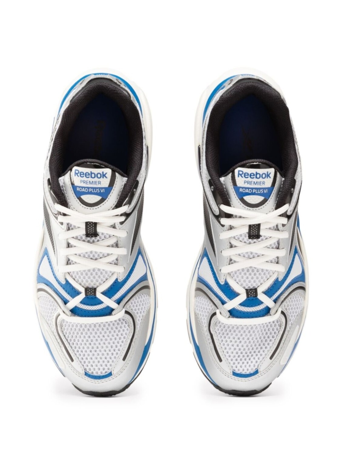 Кроссовки Premier Road Plus VI со вставками Reebok, серый — фото 4