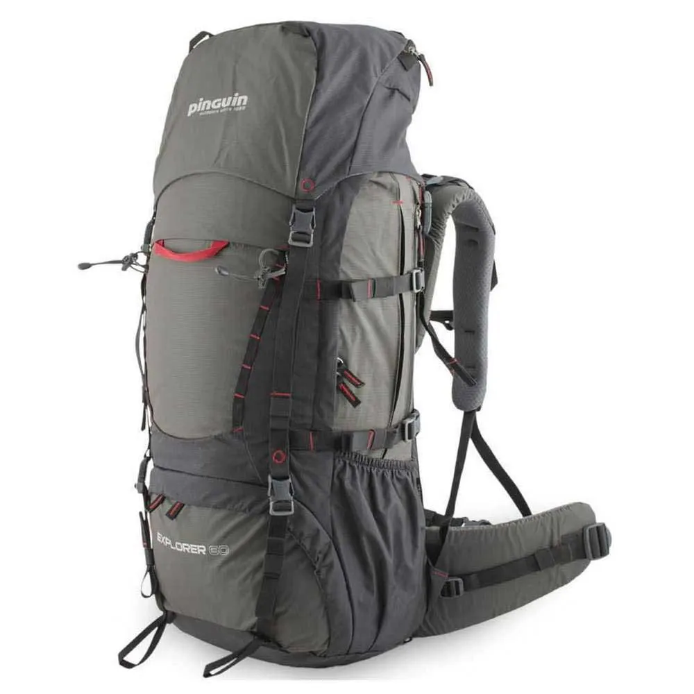 

Рюкзак Pinguin Explorer 60L, серый